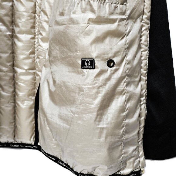 ✨ Calvin Klein Performance Jacket – Women’s 1X, Light Gold Bodice & Black Knit S - Picture 7 of 15